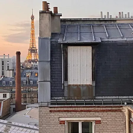 Apartman Chic Tour Eiffel Near Eiffel Tower 7th Floor Párizs