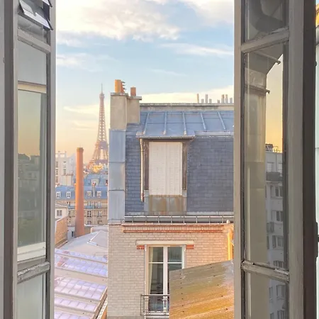 Chic Tour Eiffel Near Eiffel Tower 7th Floor Apartment Paris