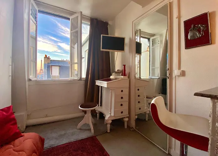 Chic Tour Eiffel Near Eiffel Tower 7th Floor דירה